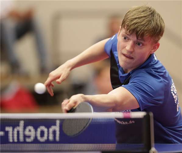 Mit einer Bilanz von 6:11 ist Anders Lind bester Spieler der Grenzauer. Foto: TTC Zugbrücke/Wolfgang Heil