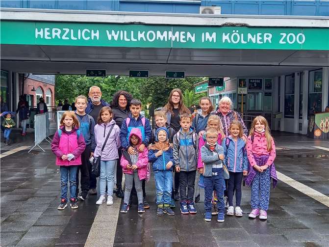 Mit einer Kinderfahrt zum Kölner Zoo konnten die Kinder aus Schuld und Umgebung viel erleben. Foto: privat