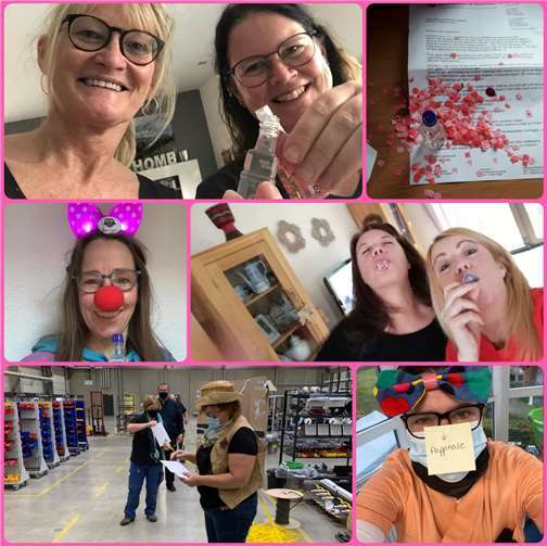 Mit einer besonderen Aktion starteten die Niederzissener Möhnen in die fünfte Jahreszeit.Foto: privat