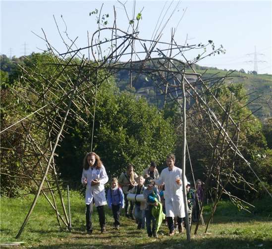 Mit einigem Aufwand haben die Organisatoren den Stammestag vorbereitet. Fotos: privat