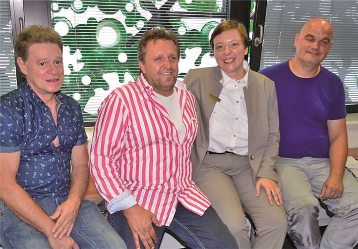 Mit etwas Wehmut nahm Kirsten Jackenkroll auch Abschied von ihrem Unterstützungsteam.