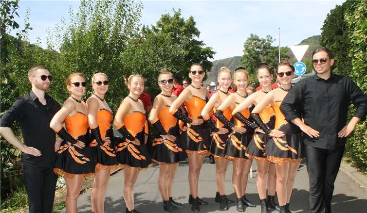 Mit geballtem Charme und Könnenerfreute die Tanzgruppe aus Laichlingen.