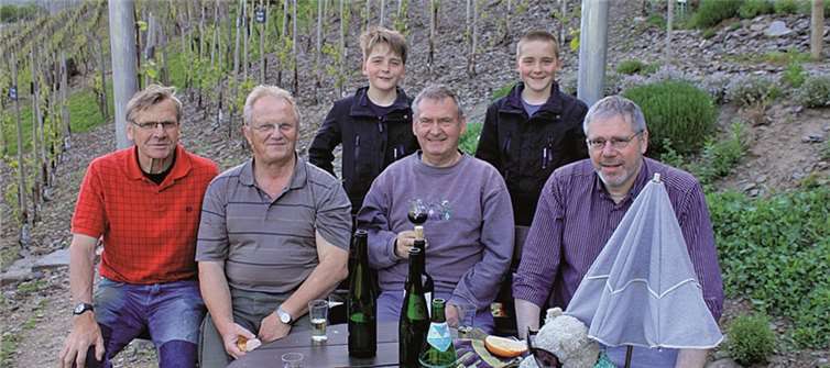 Mit gemütlichem Beisammensein klingt der Tag der Razejunge aus. privat