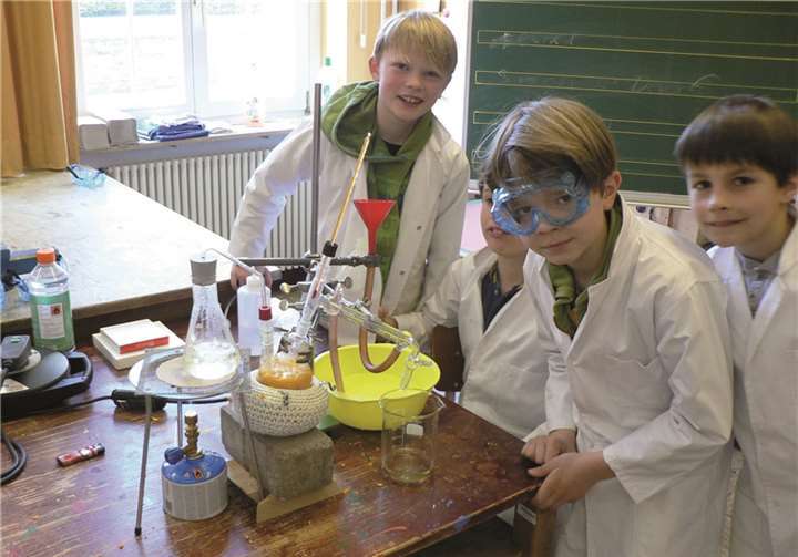 Mit gleich sechs altersgemischten Projektgruppen war die Katholische Grundschule Wormersdorf am Start.privat