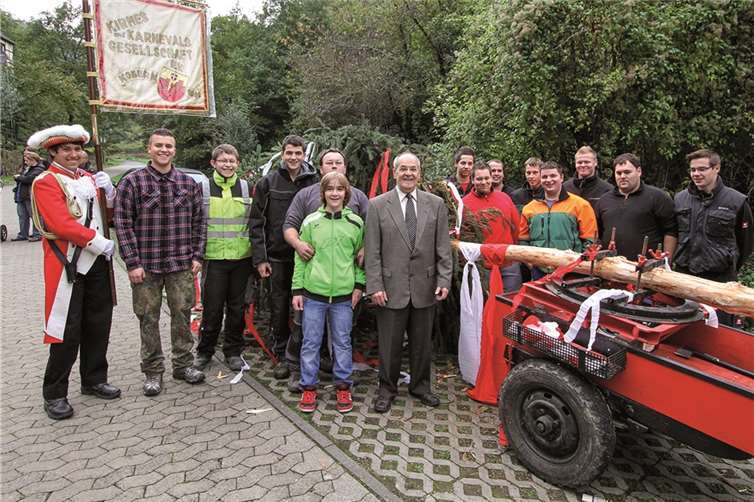 Mit großem Einsatz hat die Ki und Ka auch in diesem Jahr die Sankt Lubentius Kirmes organisiert.