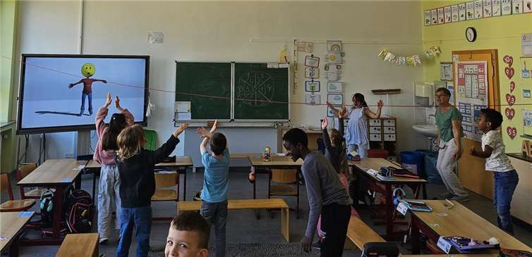 Mit großer Begeisterung nahmen die Schülerinnen und Schüler am ersten Programmtag teil.