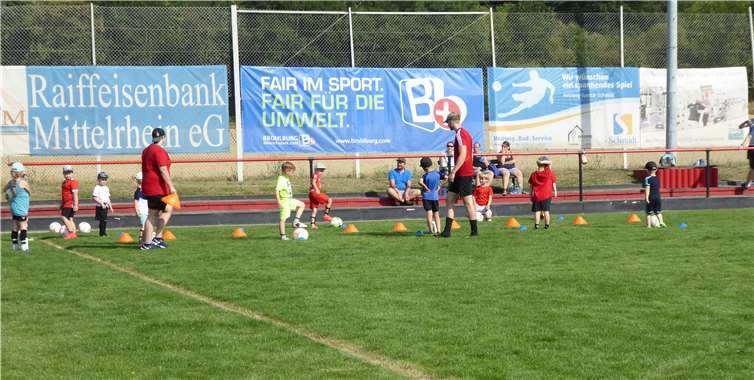 Mit großer Freude starteten die Bambinis wieder mit dem Training. Foto: privat