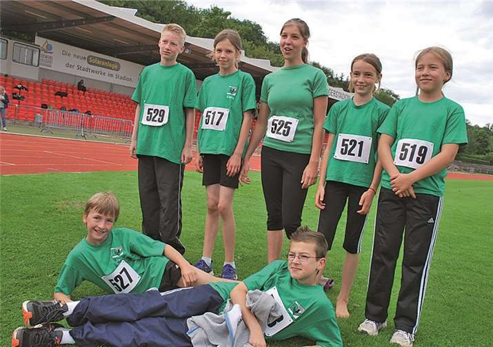 Mit großer Ruhe und Zuversicht steigerte sich Jan Schneider im Finale des Weitsprung-Wettbewerbs auf 4,42 Meter und wurde Vize-Kreismeister bei den 11-Jährigen.