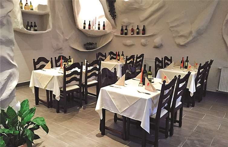 Mit hellen, freundlichen Räumlichkeiten erwartet das „Ristorante-Pizzeria Ciao Ciao“ seine Gäste.WK