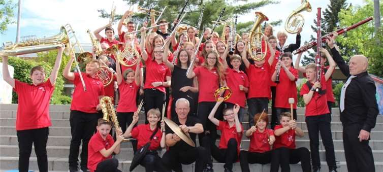 „Mit hervorragendem Erfolg“ hat das Jugendorchester am Orchesterwettbewerb teilgenommen.privat