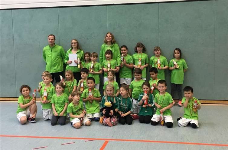 Mit insgesamt 23 Kindern reiste das Trainerteam nach Bassenheim.privat