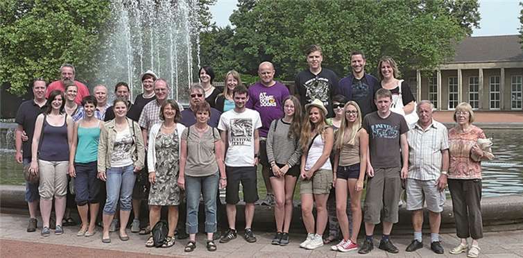 Mit knapp 30 Teilnehmern machte sich der Musikverein Brodenbach auf den Weg nach Düsseldorf.Privat