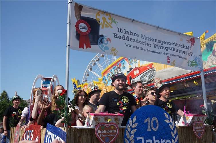 Mit kreativen Ideen und originellen Konzeptenhat die Aktionsgemeinschaft die Heddesdorfer Pfingstkirmesin den letzten Jahren weiterentwickelt.