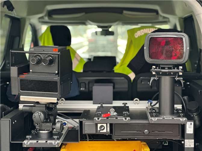 Mit mobilen Radargeräten macht das Neuwieder Ordnungsamt seit Ende Oktober Jagd auf Temposünder.  Foto: Stadt Neuwied