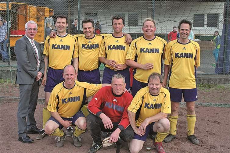 Mit nur einem Tor konnten die Alten Herren hier den Turniersieg erringen.Privat
