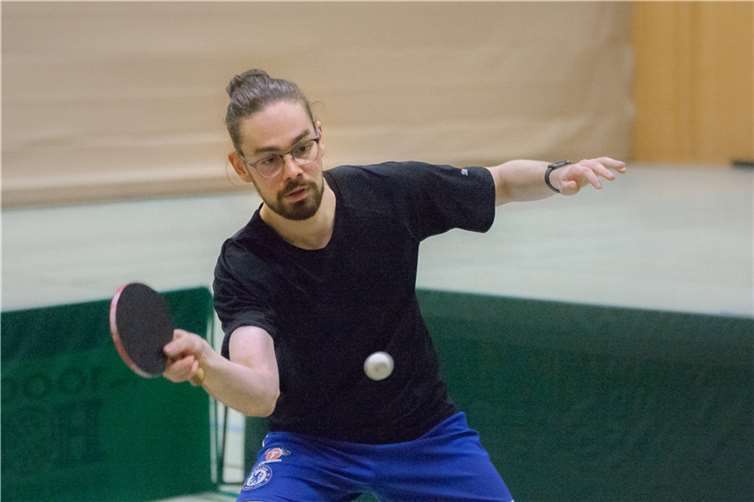 Mit nur einer Einzelniederlage war David Riddering wesentlich am Rheinbreitbacher Erfolg beteiligt.