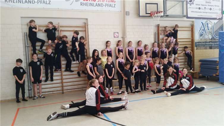 Mit rekordverdächtigen 39 Turnerinnen und Turnern nahm der TV Weitersburg am diesjährigen Winterturnfest des Turngaus Rhein-Mosel teil. Quelle: TVW