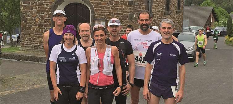 Mit sehr guten Ergebnissen kehrten die Lauftreffler des SV Westum aus Jammelshofen zurück. privat