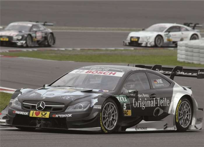Mit seinem Mercedes AMG C-Coupe erreichte er am Ende den 6. Platz.