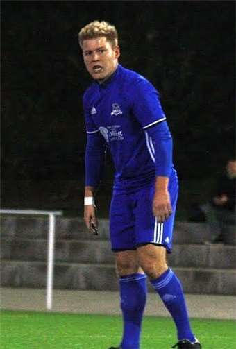 Mit seinen beiden Treffern rettete Torjäger Moritz Pies der SG Elztal zumindest ein Unentschieden.