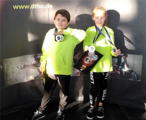 Mit seiner Partnerin Anna Gorte aus Koblenz wurde Arda Okuklu Nordrhein-Westfalen-Meister. Fotos: privat