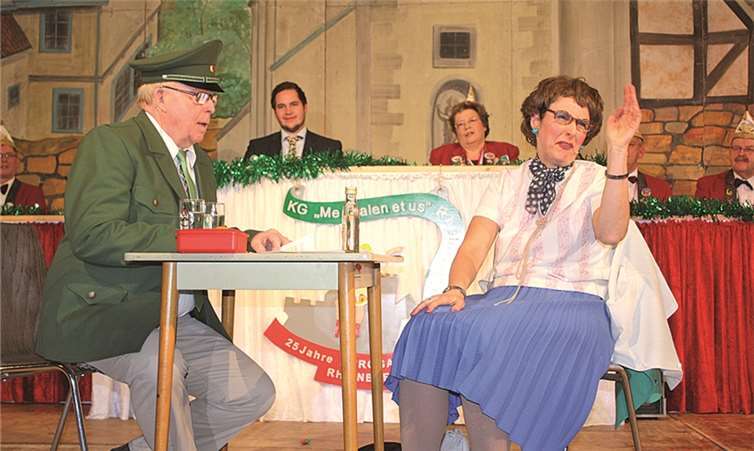 Mit stahlhart trainierten Körpern präsentierte sich die „Elitetruppe“ des Löschzugs.