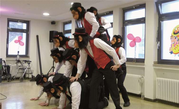 Mit tollen Beiträgen begeisterte der Verein die karnevalistischen Gäste.  privat