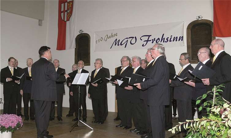 Mit tollen Medleys von ABBA, den Beatles, den Beach Boys sowie von Nena und Udo Jürgens wussten die Gastgeber zu begeistern.Thomas Esser