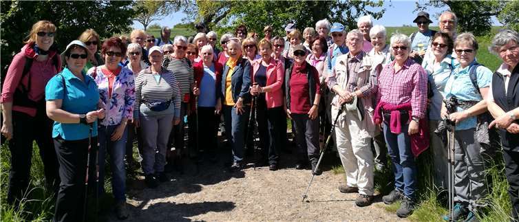 Mit über 50 Wanderfreunden war der Eifelverein Andernach auf dem Traumpfädchen „Spayer Blickins Tal“ unterwegs. Foto: privat