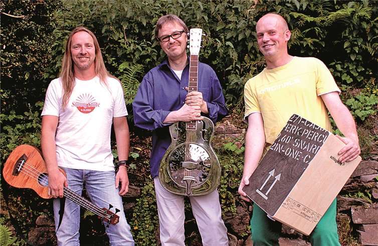 Mit ungewöhnlichen Instrumenten wird „Soulmatic“ die Gäste in die Welt des Blues entführen. privat