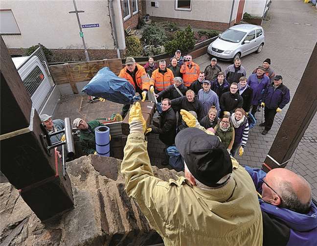Mit vereinten Kräften wurde Bachem wieder auf Vordermann gebracht. FIX
