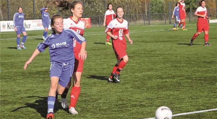 Mit viel Einsatz und Spielfreude setzten die Juniorinnen sich durch. Privat