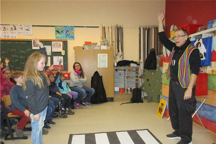 Mit viel Elan machten die Kinder der Grundschule Breitscheid fleißig mit.Privat