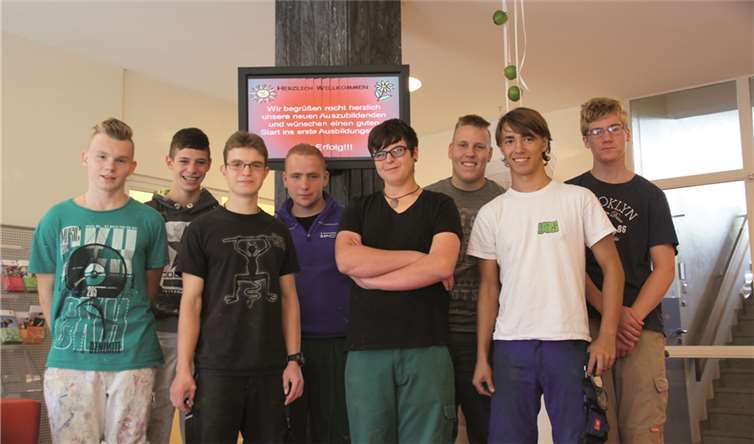 Mit viel Elan starten die neuen Auszubildenden ihre Handwerkskarriere und setzen damit den Grundstein für ein selbstbestimmtes Leben.  privat