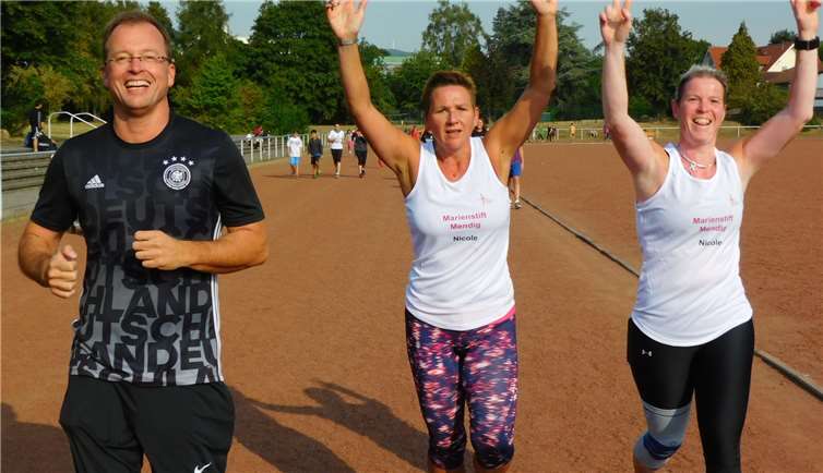 Mit viel Elan waren sie dabei.