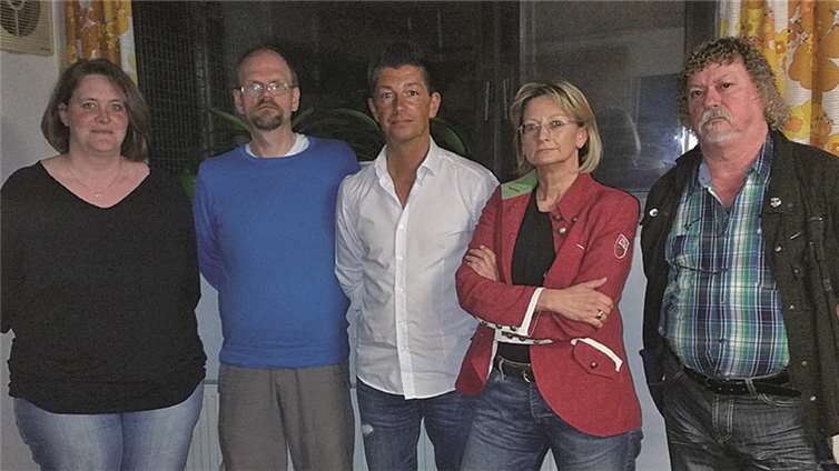 Mit viel Engagement wird der neue Vorstande des SC Rhein-Ahr-Sinzig die noch vorhandenen Baustellen angehen. privat