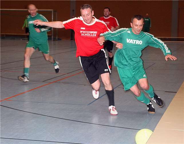 Mit viel Kampfgeist gingen die Akteure zur Sache.