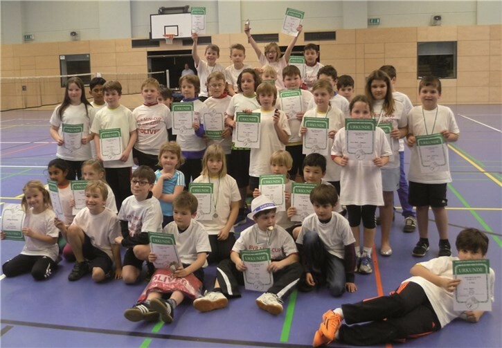 Mit viel Spaß und großem Kampfgeist ermittelten die jüngsten Badmintonspieler in Neuwied ihre Besten. privat