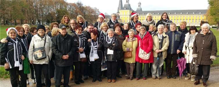 Mit viel guter Laune waren die „Käuzchen“ in Bonn unterwegs. privat