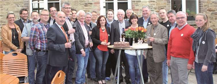 Mit vielen Gästen beging die FBL Dernau ihr 20-jähriges Jubiläum. privat