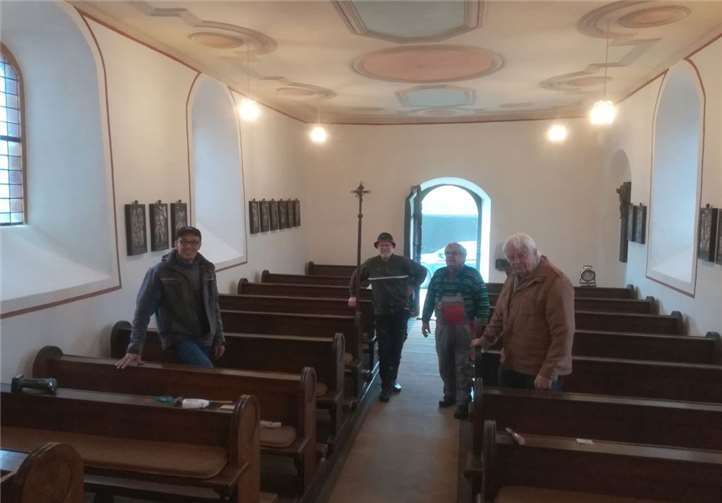 Mit vielen Helfern wurde auch 2020 einiges an der Kirche wieder instand gesetzt.