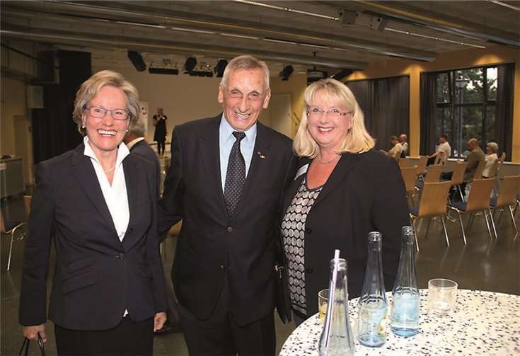 Mit von der Partie waren (v.li.): Sophie Charlotte Fürstin zu Weid, Ulrich Wegener und Jutta Golinski. privat