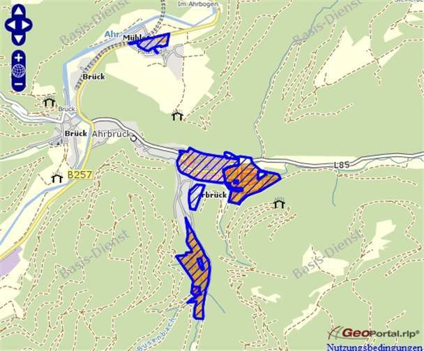 Mit wenigen Mausklicks gelangt man nun zu den Bebauungsplänen.  Verbandsgemeinde Altenahr