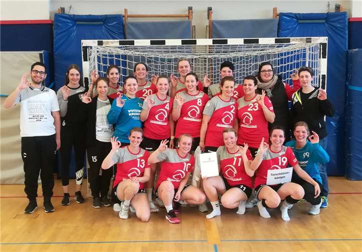 Mit zehn Toren Vorsprung besiegte die Mannschaft aus Weibern das Team HSV Rhein-Nette II. Foto: privat