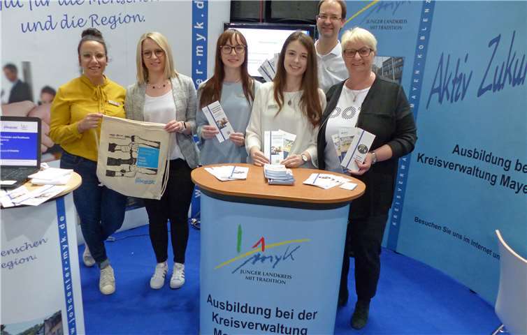 Mitarbeiter und Auszubildende standen Rede und Antwort.Foto: privat