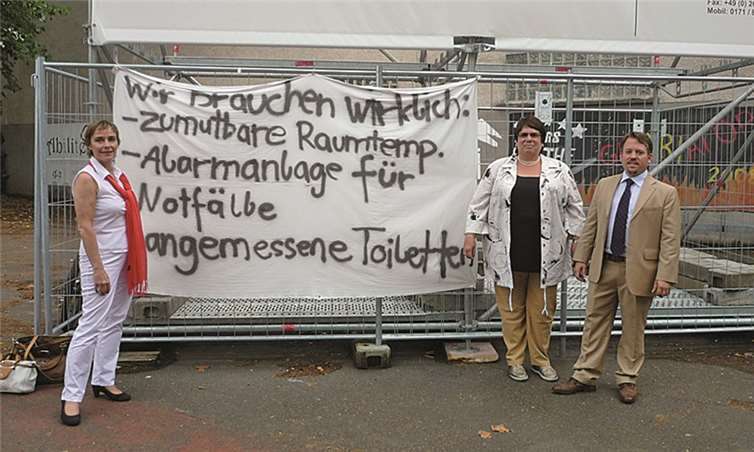 Mitglieder der BIZ-Fraktion informierten sich vor Ort. privat