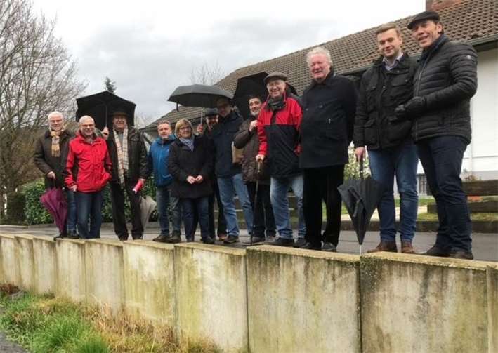 Mitglieder der CDU-Fraktion im Verbandsgemeinderat Rhein-Mosel, aber auch Bürgermeister aus der Verbandsgemeinde besuchten den Breyer Talbach. privat