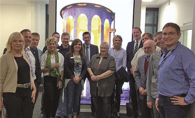 Mitglieder der CDU-Fraktion zu Gast im Service-Center der Stadt Neuwied. privat