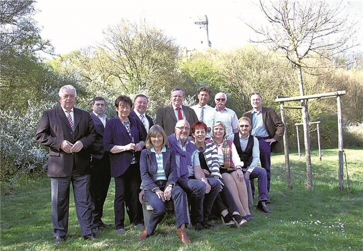 Mitglieder der CDU-Kreistagsfraktion informierten sich an der Olbrück. privat