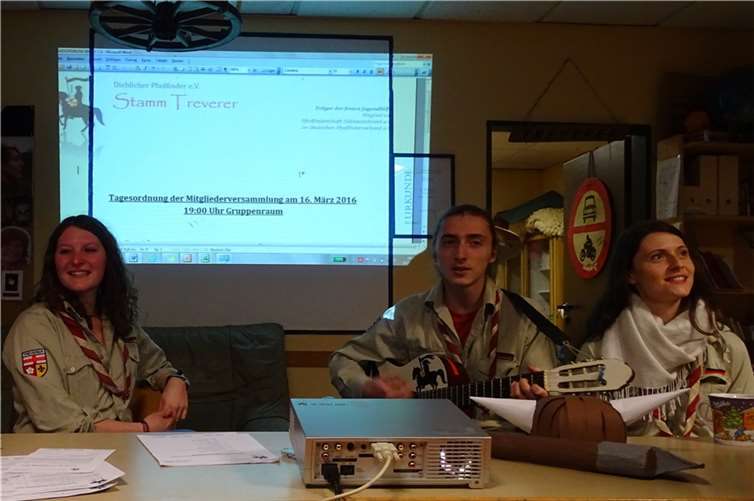 Mitglieder der Dieblicher Pfadfinder, des Stammes Treverer.Privat